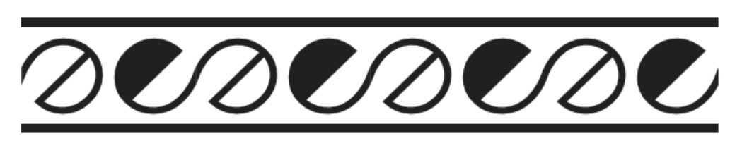 This band contains the lowercase letter “e” for my daughter Elizabeth.