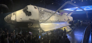 Space Shuttle <em>Atlantis</em>, which flew nearly 126 million miles and orbited the Earth 4,848 times over 33 missions, is now on display at the Kennedy Space Center in Florida.